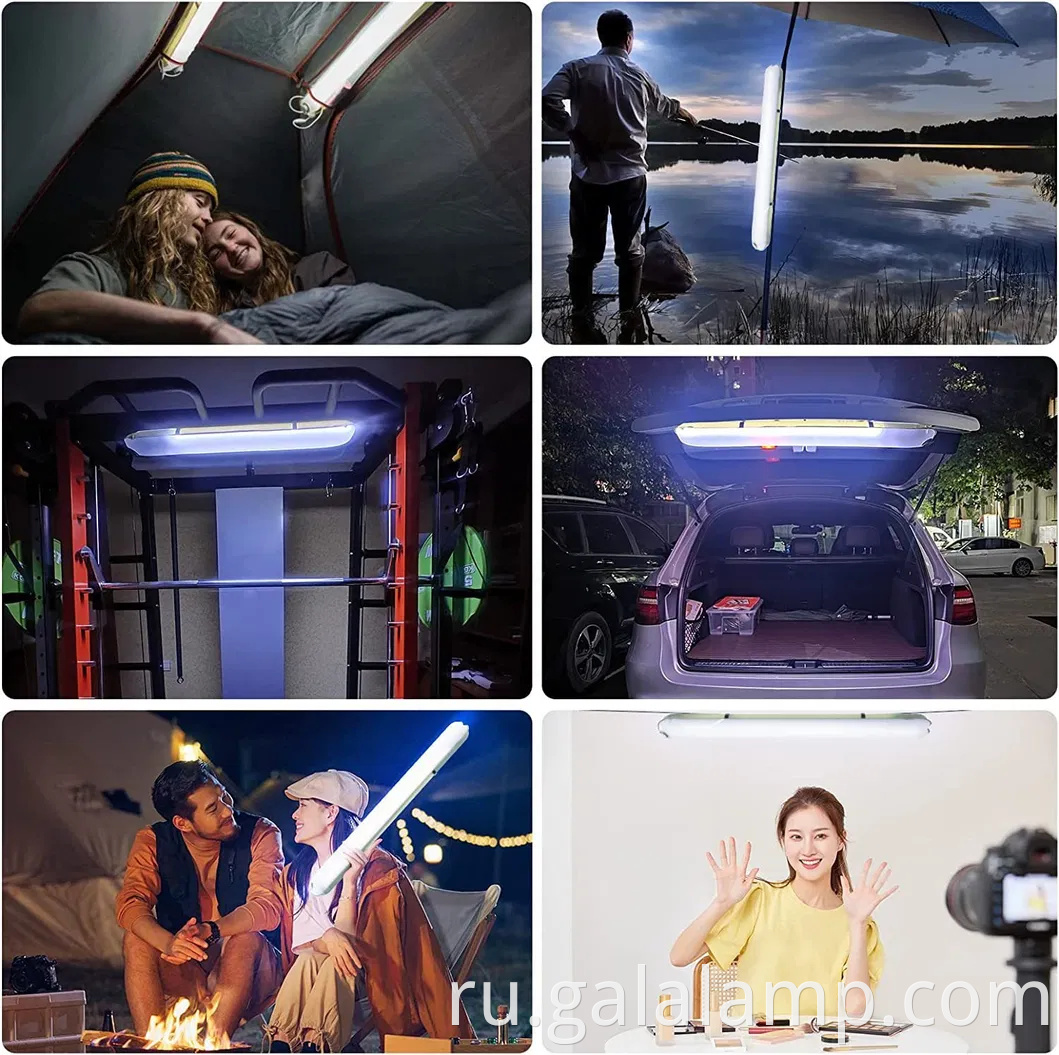 Портативные надувные светодиодные лампы солнечной энергии для поездок для кемпинга